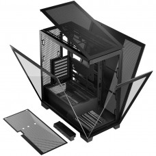 Корпус Modecom VOLCANO SPACE APEX w/o fans MIDI USB 3.0x2+TYPE-C BLACK без БЖ ATX (AT-SPACE-PG-NF-10-000000)