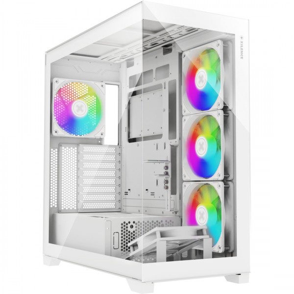 Корпус Xilence XILENT GLEAM ARGB X818.W.ARGB, без БЖ ATX WHITE (XG271_X818.W.ARGB)