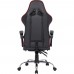 Крісло ігрове Defender Pilot, 60мм поліуретан, Black/Red (64354)