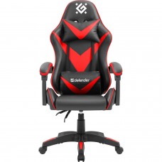 Крісло ігрове Defender xCom, Клас 4, 50мм ПУ, чорне (64337)
