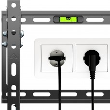 Кронштейн для ТВ AGN AGN43-220T з нахилом/23"-43"/45 кг/max.VESA 200x200/Black (AGN43-220T)