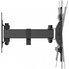Кронштейн для ТВ AGN AGN43-221P з поворотом/одне коліно/23"-43"/30 кг/max.VESA 200x200/Black (AGN43-221P)