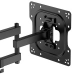 Кронштейн для ТВ AGN AGN43-222P з поворотом/два коліна/23"-43"/30 кг/max.VESA 200x200/Black (AGN43-222P) Кронштейн для ТВ AGN AGN43-222P з поворотом/два коліна/23"-43"/30 кг/max.VESA 200x200/Black (AGN43-222P)