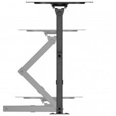 Кронштейн для ТВ AGN AGN43-222P з поворотом/два коліна/23"-43"/30 кг/max.VESA 200x200/Black (AGN43-222P)