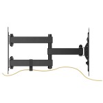 Кронштейн для ТВ AGN AGN43-222P з поворотом/два коліна/23"-43"/30 кг/max.VESA 200x200/Black (AGN43-222P) Кронштейн для ТВ AGN AGN43-222P з поворотом/два коліна/23"-43"/30 кг/max.VESA 200x200/Black (AGN43-222P)