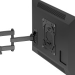 Кронштейн для ТВ AGN AGN43-222P з поворотом/два коліна/23"-43"/30 кг/max.VESA 200x200/Black (AGN43-222P) Кронштейн для ТВ AGN AGN43-222P з поворотом/два коліна/23"-43"/30 кг/max.VESA 200x200/Black (AGN43-222P)