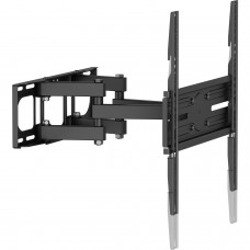 Кронштейн для ТВ AGN AGN70-442P з поворотом/два коліна/32"-70"/40 кг/max.VESA 400x400/Black (AGN70-442P)
