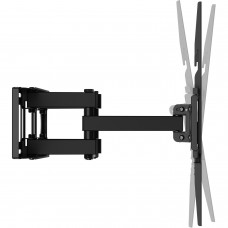 Кронштейн для ТВ AGN AGN70-442P з поворотом/два коліна/32"-70"/40 кг/max.VESA 400x400/Black (AGN70-442P)