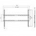 Кронштейн для ТВ AGN AGN80-460F фіксований/37"-80"/45 кг/max.VESA 600x400/Black (AGN80-460F)