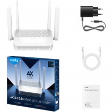 Маршрутизатор Cudy WR3000P, AX3000 2.5G Wi-Fi 6 Mesh PoE Router (WR3000P)