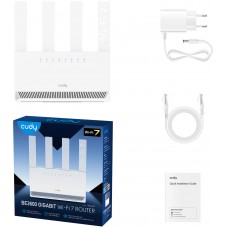 Маршрутизатор Cudy WR3600E, BE3600 Gigabit Wi-Fi 7 Router (WR3600E)