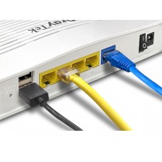 Маршрутизатор Drytek Vigor 2135ac, 1 WAN GbE, 4 LAN GbE, 2 USB 2.0, 2 VPN, Multi-LAN (4+IP Routed Su (Vigor2135ac)