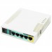 Маршрутизатор Mikrotik RB951Ui-2HnD, N300, 600MHz/128Mb, 5х100Мбіт, 1хUSB, 1000mW, PoE in, PoE out, (RB951UI-2HND)