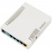 Маршрутизатор Mikrotik RB951Ui-2HnD, N300, 600MHz/128Mb, 5х100Мбіт, 1хUSB, 1000mW, PoE in, PoE out, (RB951UI-2HND)