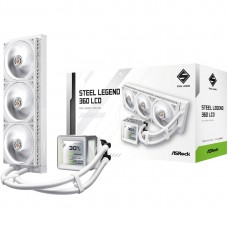 Система водяного охолодження ASRock Steel Legend 360 LCD White (Steel Legend 360 LCD)