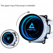 Система водяного охолодження Chieftec Iceberg 360 ARGB WHITE (CLC-360-RGB-W)