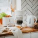 Тостер Adler AD 3224 white 850Вт/ 2 відділення/7 режимів підсмажування/розморожування/підігрів булок (AD3224W)