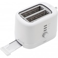 Тостер Adler AD 3224 white 850Вт/ 2 відділення/7 режимів підсмажування/розморожування/підігрів булок (AD3224W)