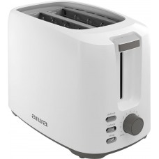 Тостер AIWA ABT-700 ASATAN 750Вт/ 2 відділення/мех. управління/розморожування/підігрів булочок/білий (ABT700)