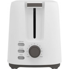 Тостер AIWA ABT-700 ASATAN 750Вт/ 2 відділення/мех. управління/розморожування/підігрів булочок/білий (ABT700)