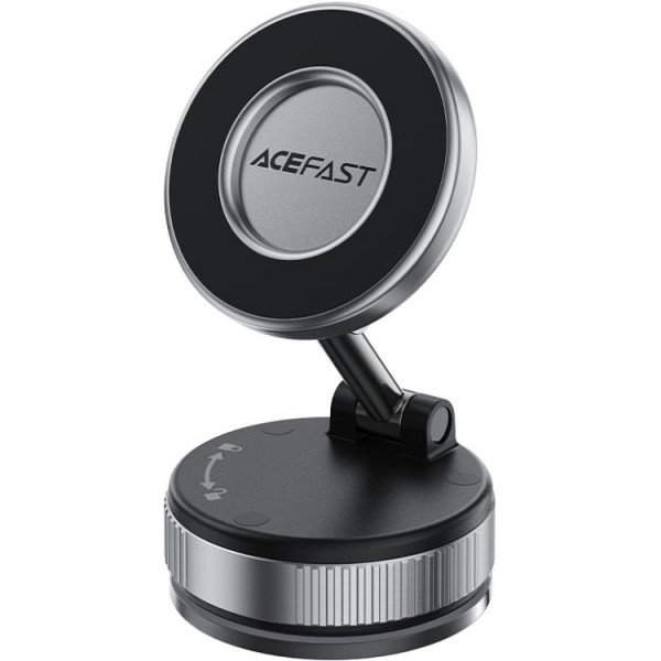 Тримач для смартфона Acefast E28 manual suction cup metal grey (6974316284833)