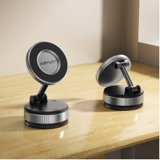 Тримач для смартфона Acefast E28 manual suction cup metal grey (6974316284833)