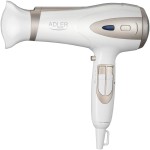 Фен Adler AD 2248 white champagne 2200Вт/ 2 швидкості/ хол.обдув/ темп.режимів-3/ іонізація/ дифузор (AD2248W) Фен Adler AD 2248 white champagne 2200Вт/ 2 швидкості/ хол.обдув/ темп.режимів-3/ іонізація/ дифузор (AD2248W)