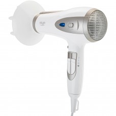 Фен Adler AD 2248 white champagne 2200Вт/ 2 швидкості/ хол.обдув/ темп.режимів-3/ іонізація/ дифузор (AD2248W)