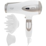 Фен Adler AD 2248 white champagne 2200Вт/ 2 швидкості/ хол.обдув/ темп.режимів-3/ іонізація/ дифузор (AD2248W) Фен Adler AD 2248 white champagne 2200Вт/ 2 швидкості/ хол.обдув/ темп.режимів-3/ іонізація/ дифузор (AD2248W)