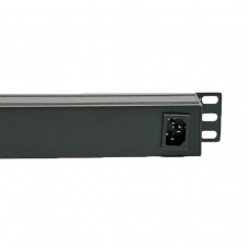 Фільтр мережевий 220В, 9 розеток, 19", 1U, 10А, чорний, Kingda (KD-GER(16)N1009WKPB19A-C1)
