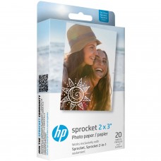 Фотопапір HP Sprocket Zink 2"x3" Глянцевий, самоклеючий, 20 листів (HPIZ2X320)