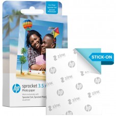 Фотопапір HP Sprocket Zink 3.5"x4.25" Глянцевий, самоклеючий, 50 листів (HPIZ3X450)