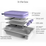 Фотопринтер портативний HP Sprocket Purple (2"x3",313x400dpi,Zink, 64MB,Bluetooth, колір фіолетовий) (HPISPPR/HPISPR) Фотопринтер портативний HP Sprocket Purple (2"x3",313x400dpi,Zink, 64MB,Bluetooth, колір фіолетовий) (HPISPPR/HPISPR)
