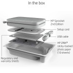Фотопринтер портативний HP Sprocket White (2"x3",313x400dpi,Zink, 64MB,Bluetooth, колір білий) (HPISPW) Фотопринтер портативний HP Sprocket White (2"x3",313x400dpi,Zink, 64MB,Bluetooth, колір білий) (HPISPW)