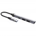 Хаб USB 3.0 -&gt 2xUSB 2.0+1xUSB 3.0+1xUSB-C Grey ColorWay (CW-HUB05)