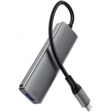 Хаб USB 3.0 -&gt 4xUSB-A 3.0, 1м, Black J15 Acefast (6974316285908)