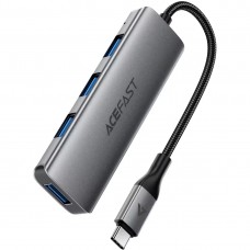 Хаб USB 3.0 -&gt 4xUSB-A 3.0, 1м, Black J15 Acefast (6974316285908)