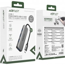 Хаб USB 3.0 -&gt 4xUSB-A 3.0, 1м, Black J15 Acefast (6974316285908)