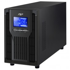 ДБЖ FSP Champ 1 kVA, Tower, Schuko (CH-1101TS), 1000VA/900W, Online, 3*Schuko,CE (PPF8001300)