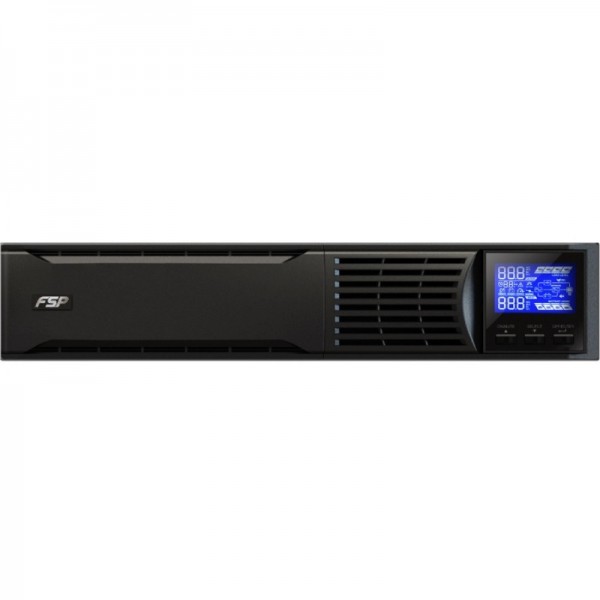 ДБЖ FSP Champ 3 kVA, RM, IEC (CH-1103RS), 3000VA/2700W, Online, IEC*6, CE, W/CSB 12V9AH*6, 6*IEC, (PPF27A1105)