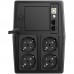 ДБЖ FSP FP1000, 1000ВА/600Вт, Lin-Int, USB/RJ45, Schuko*4, AVR, Black (PPF6000614)