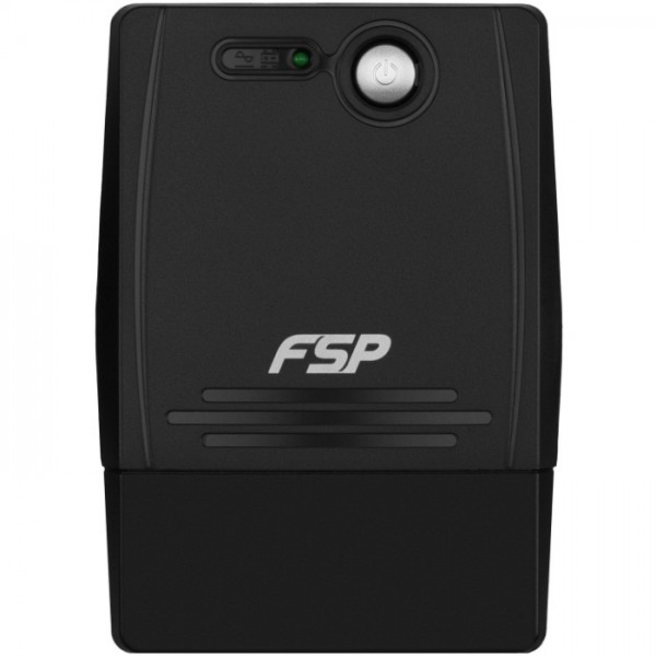 ДБЖ FSP FP650, 650VA/360W, Schuko*2, USB + RJ45, 230V/50Hz, Black (PPF3601402)