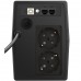 ДБЖ FSP FP650, 650VA/360W, Schuko*2, USB + RJ45, 230V/50Hz, Black (PPF3601402)