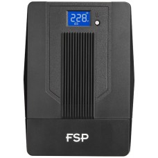 ДБЖ FSP iFP-1500, 1500ВА/900Вт, LCD, Schuko*4. 230V/50Hz, USB, Black (PPF9003105)