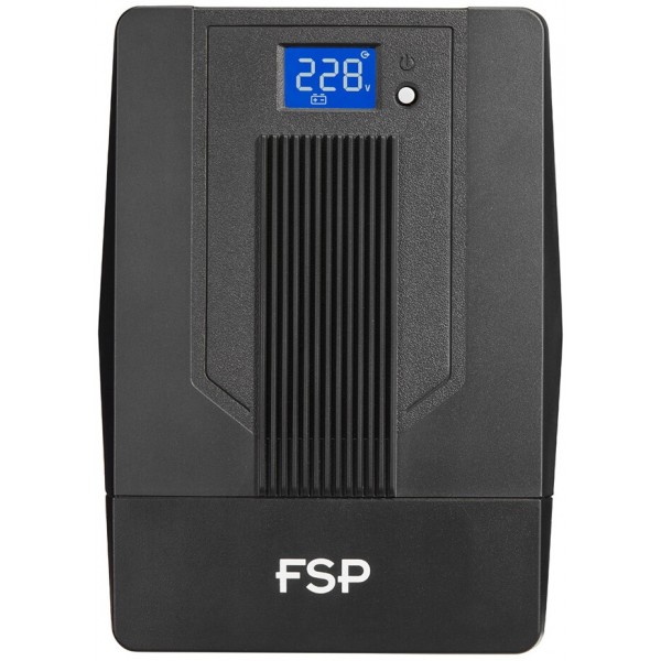 ДБЖ FSP iFP-1500, 1500ВА/900Вт, LCD, Schuko*4. 230V/50Hz, USB, Black (PPF9003105)