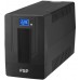 ДБЖ FSP iFP-1500, 1500ВА/900Вт, LCD, Schuko*4. 230V/50Hz, USB, Black (PPF9003105)