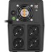 ДБЖ FSP iFP-1500, 1500ВА/900Вт, LCD, Schuko*4. 230V/50Hz, USB, Black (PPF9003105)