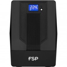 ДБЖ FSP iFP-2000, 2000ВА/1200Вт, LCD, Schuko*2+IEC*2, USB, Black, 12V/9Ah*2 (PPF12A1607)