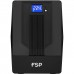 ДБЖ FSP iFP-2000, 2000ВА/1200Вт, LCD, Schuko*2+IEC*2, USB, Black, 12V/9Ah*2 (PPF12A1607)