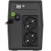 ДБЖ FSP iFP-600, 600ВА/360Вт, Lin-Int, LCD (дисплей), Schuko*2, USB, Black, (PPF3602800)